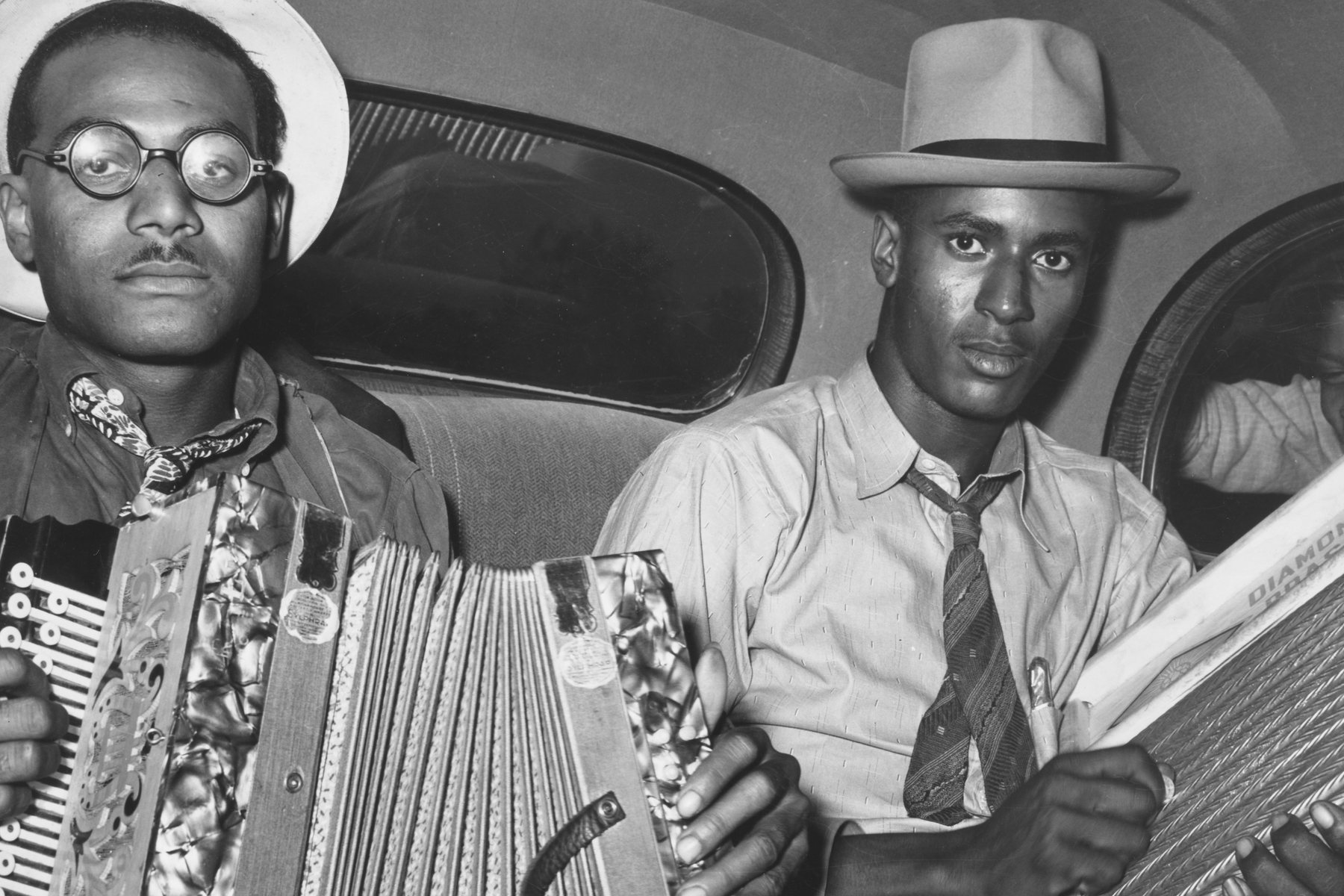 Musicians playing Cajun music