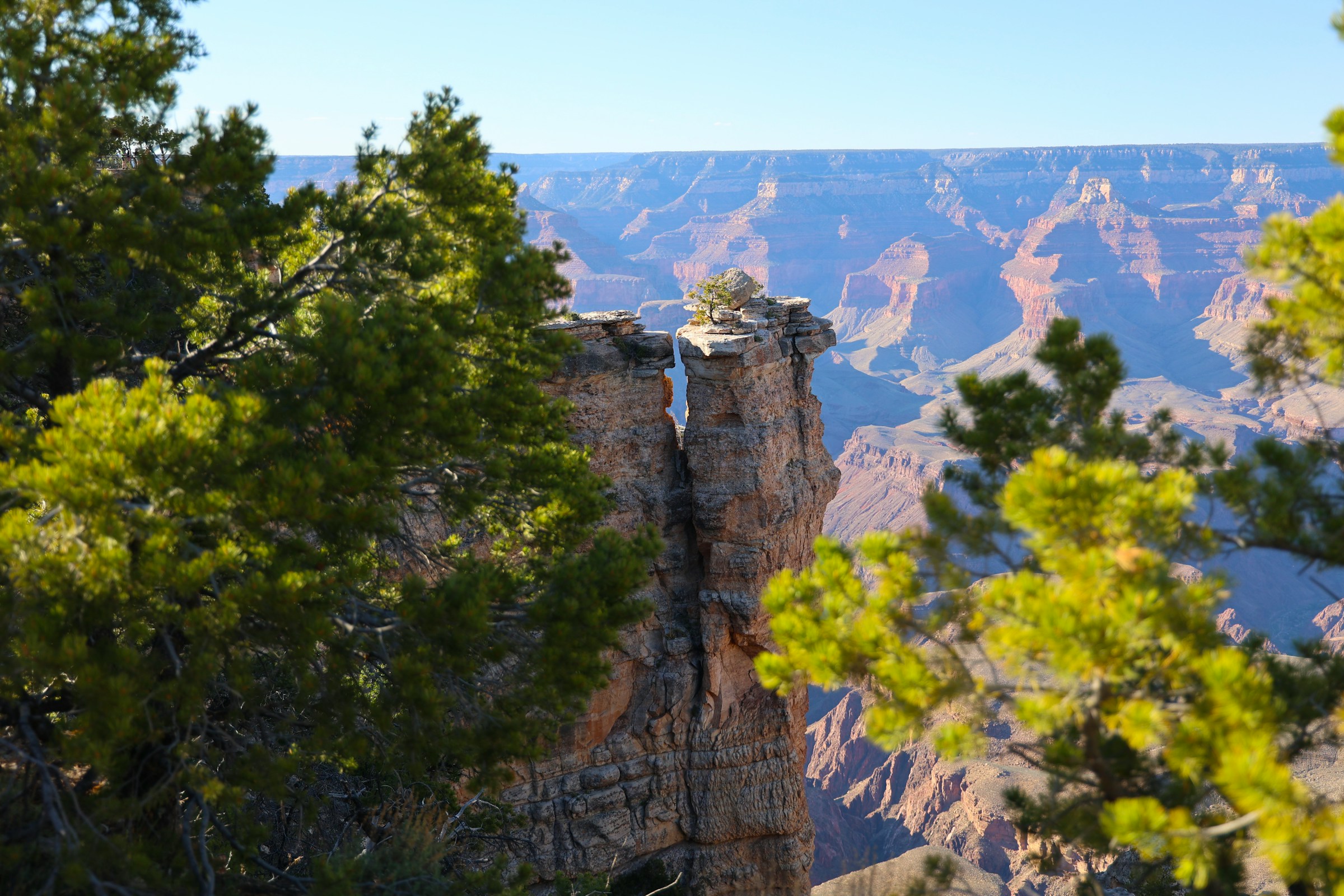 Overlook at Mather Point on the South Rim