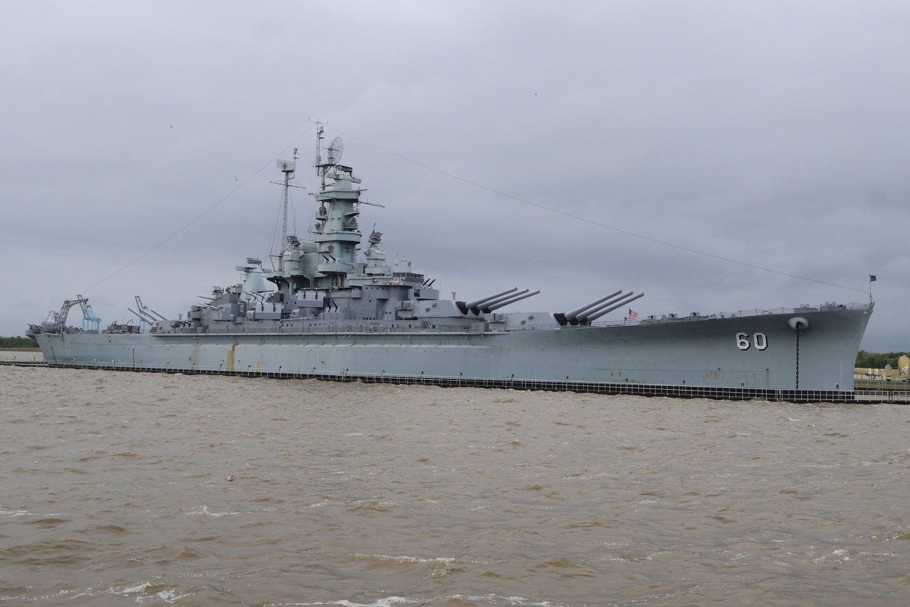 USS Alabama battleship in Mobile