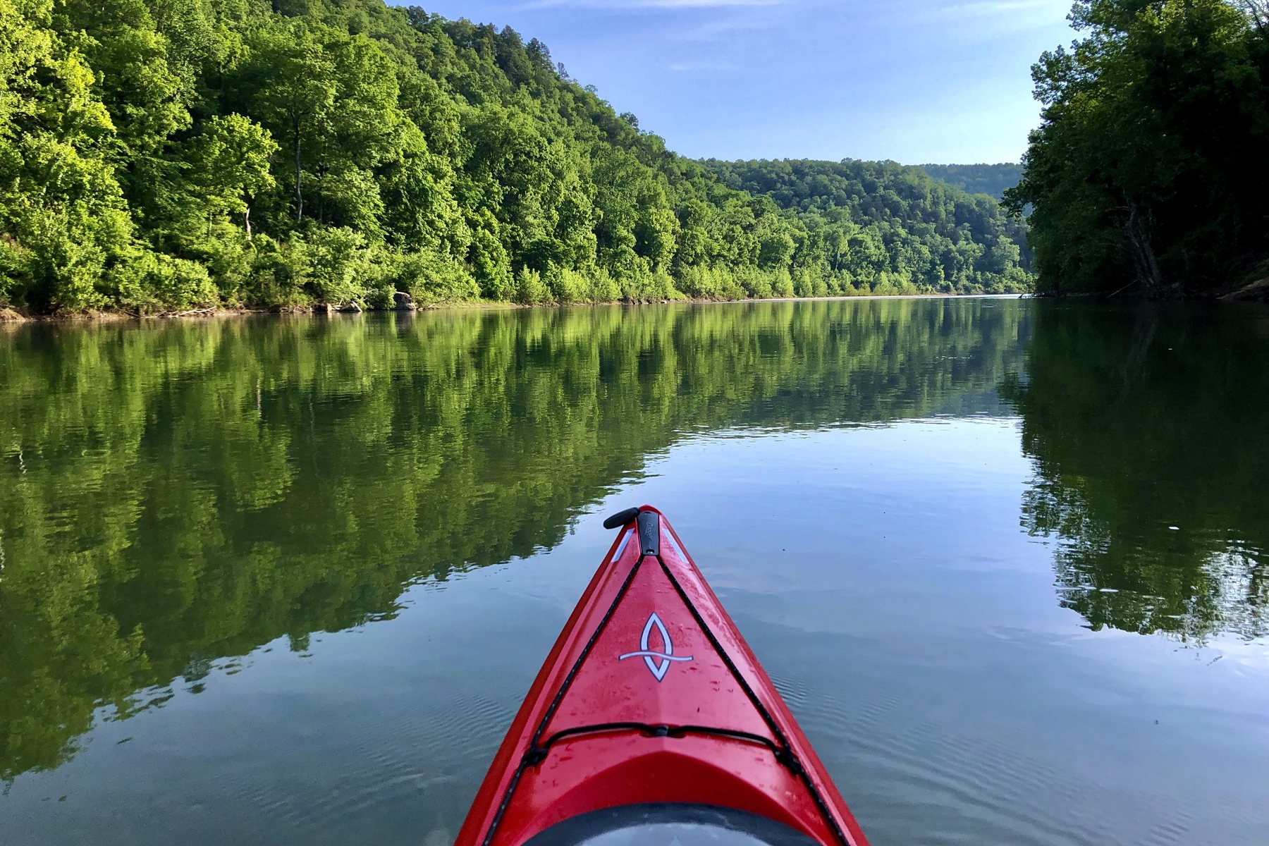 Canoes on the Buffalo River