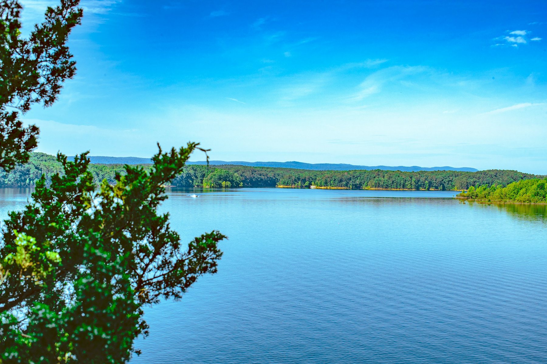 Lake Ouachita near Hot Springs