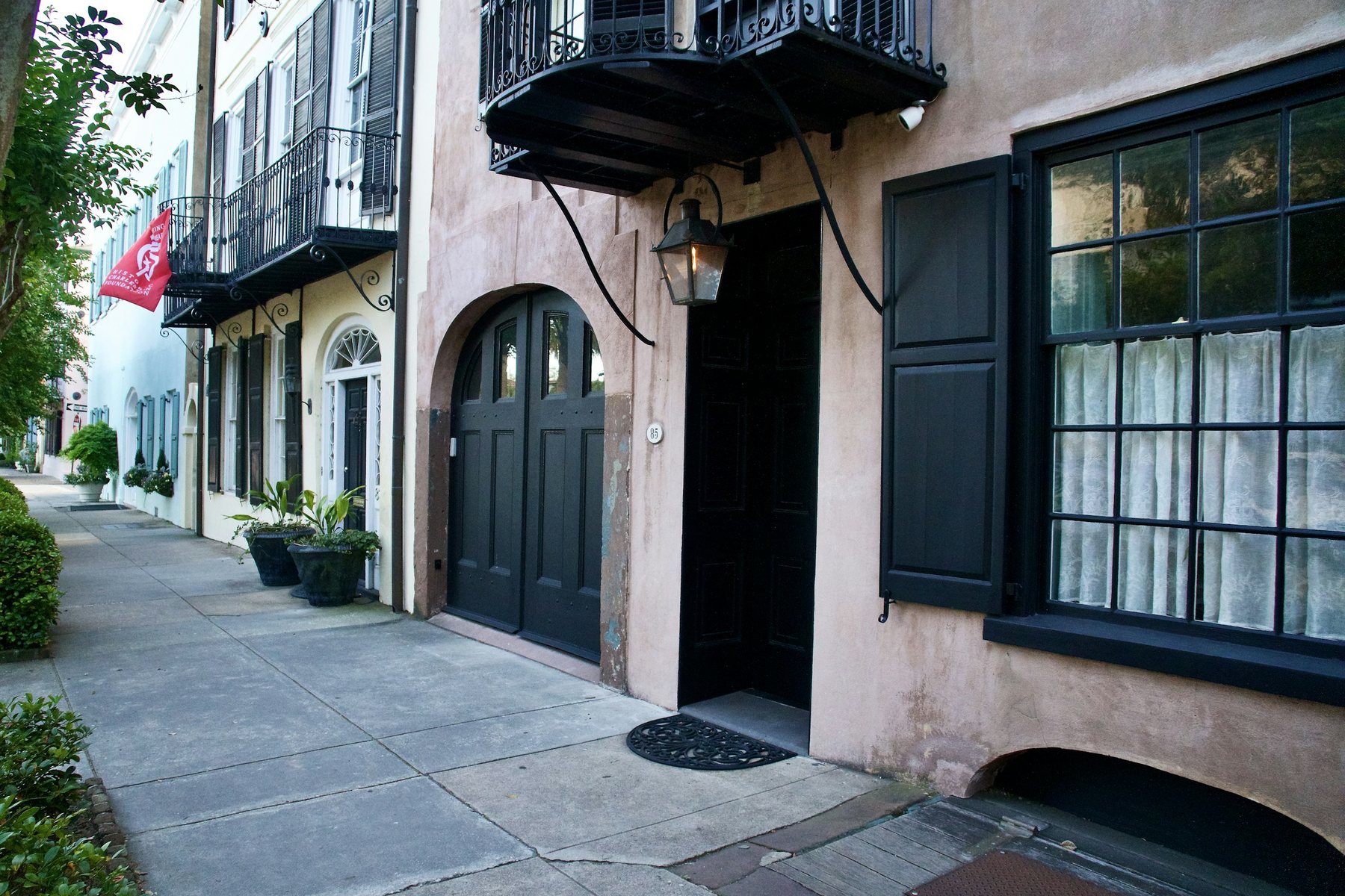 Rainbow Row in Charleston