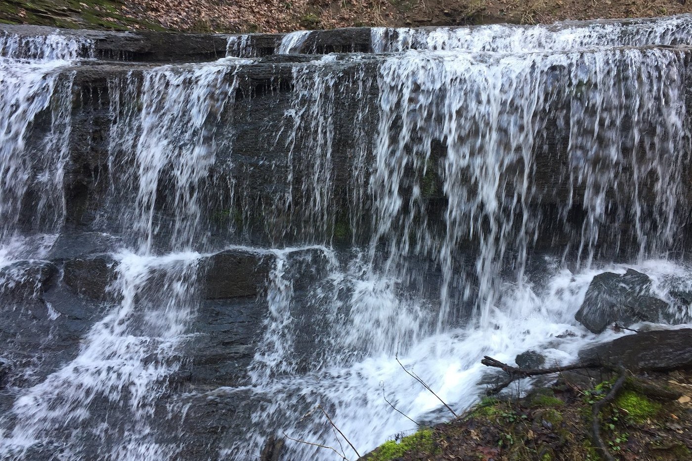 Jackson Falls on the Natchez Trace in Tennessee