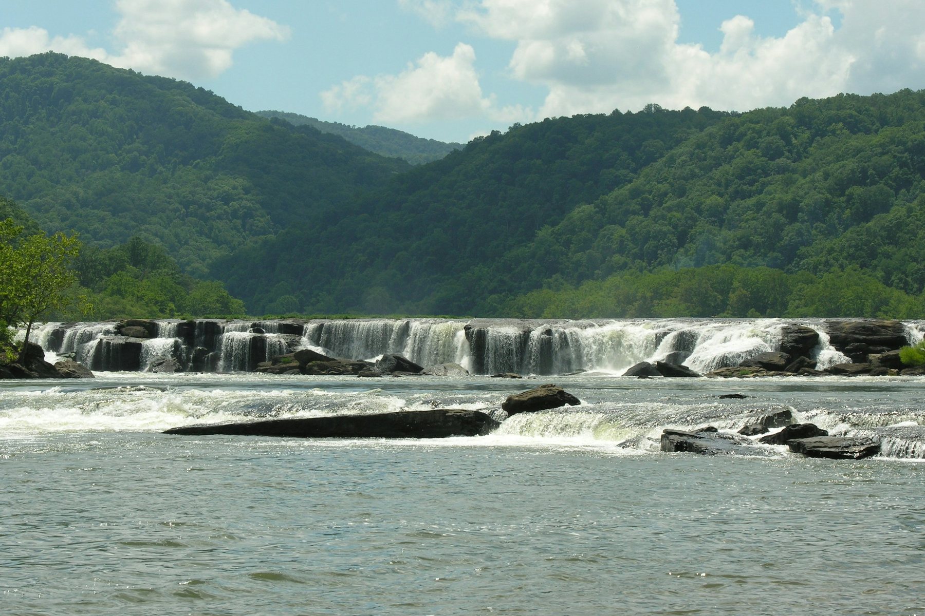Sandstone Falls on the New River