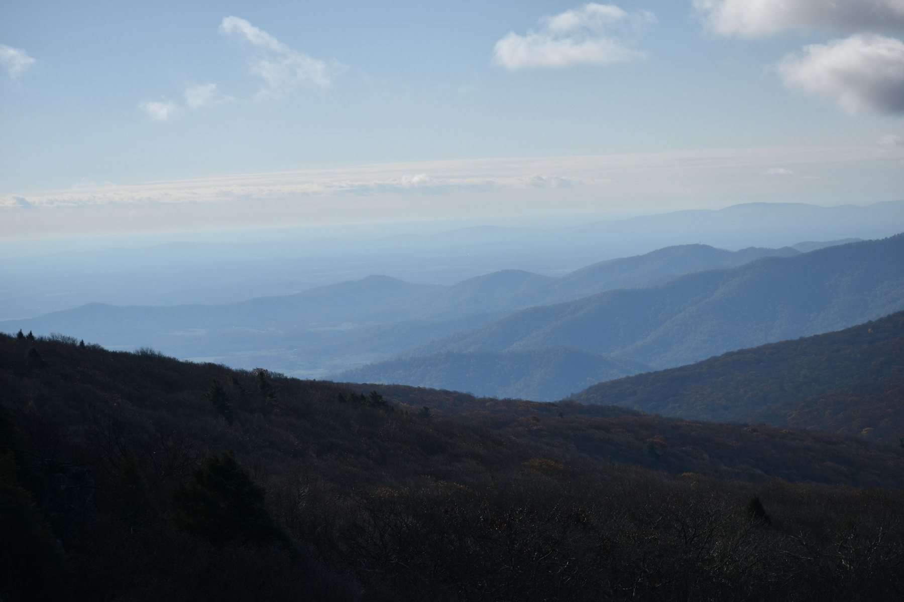Stony Man cliffs overlooking the Shenandoah Valley