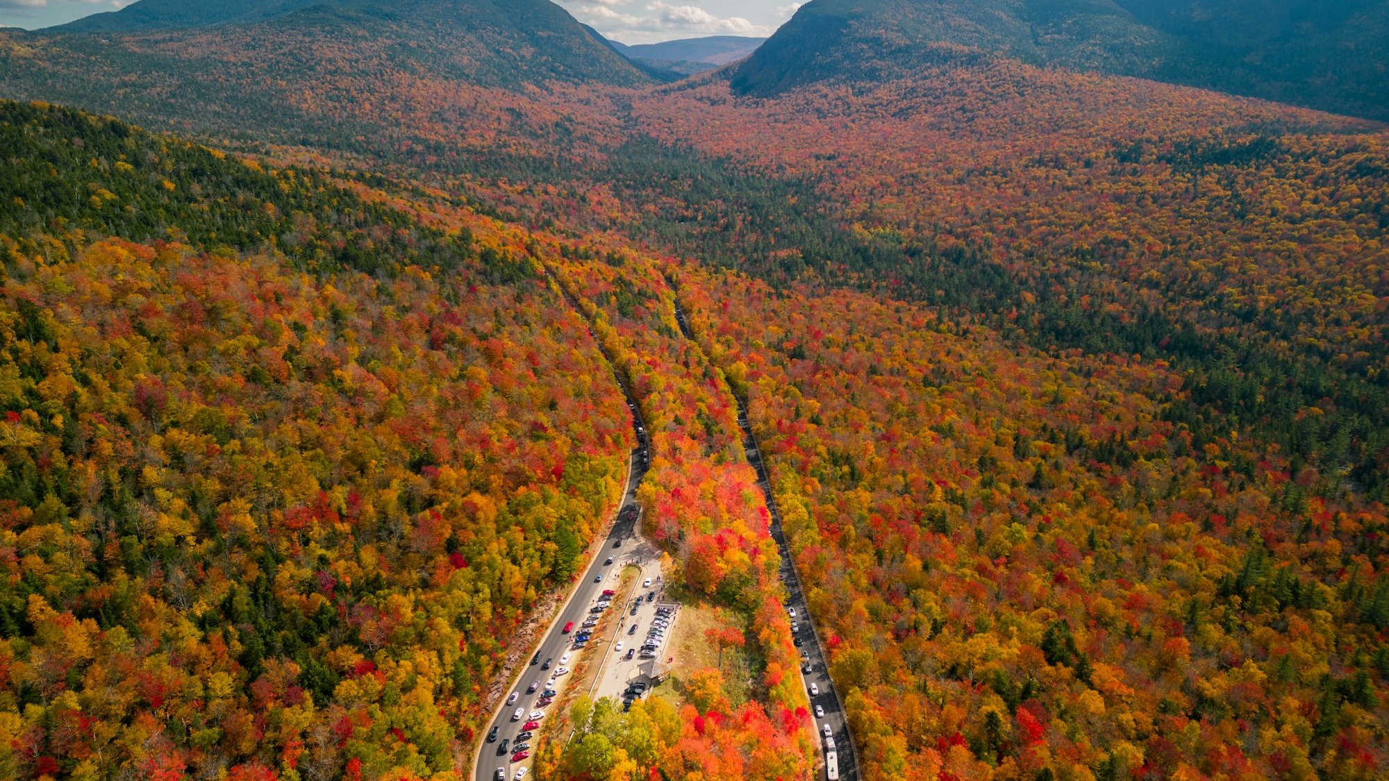 White Mountains in autumn