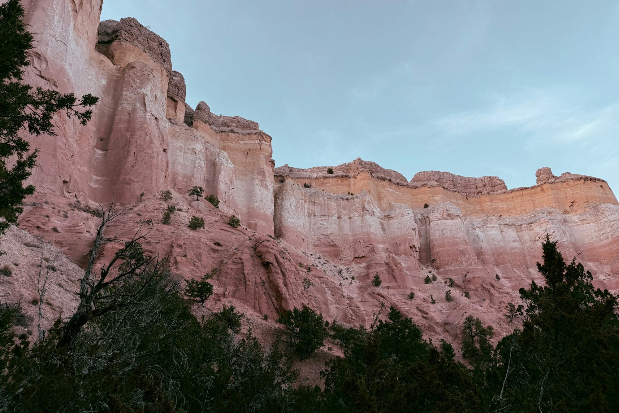 Sacramento Mountains above Oliver Lee Memorial State Park